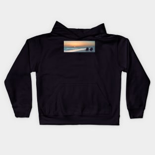 Sunset on Holmes Beach Kids Hoodie